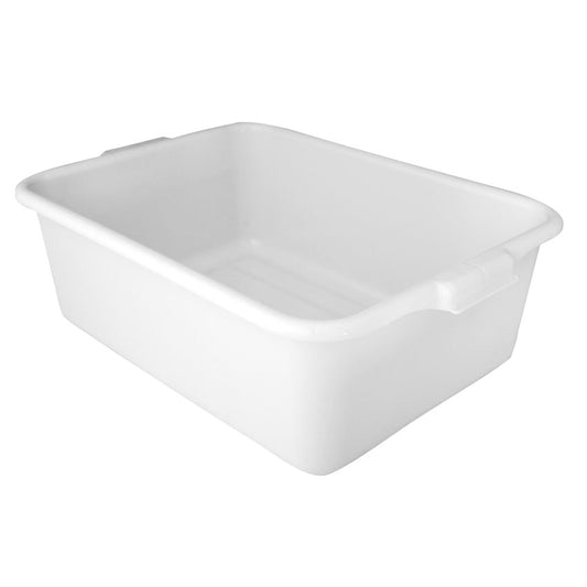 Omcan 80894 21.5" x 15.5" x 7" White Standard Bus Box
