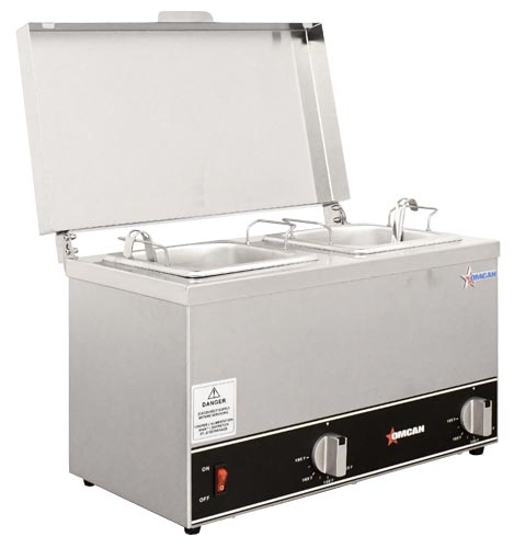 Omcan 44182 Double Sauce Pot Warmer