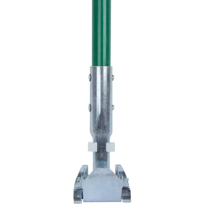 Carlisle 362113EC09 60" Green Fiberglass Dust Mop Handle with Clip-On Connector
