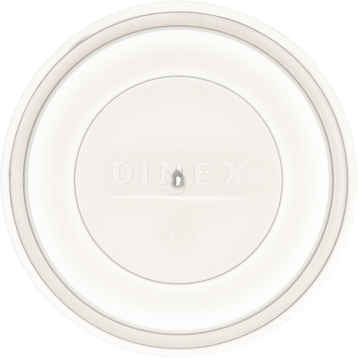Dinex DX11988714 Translucent Tumbler Lid (1000/cs)