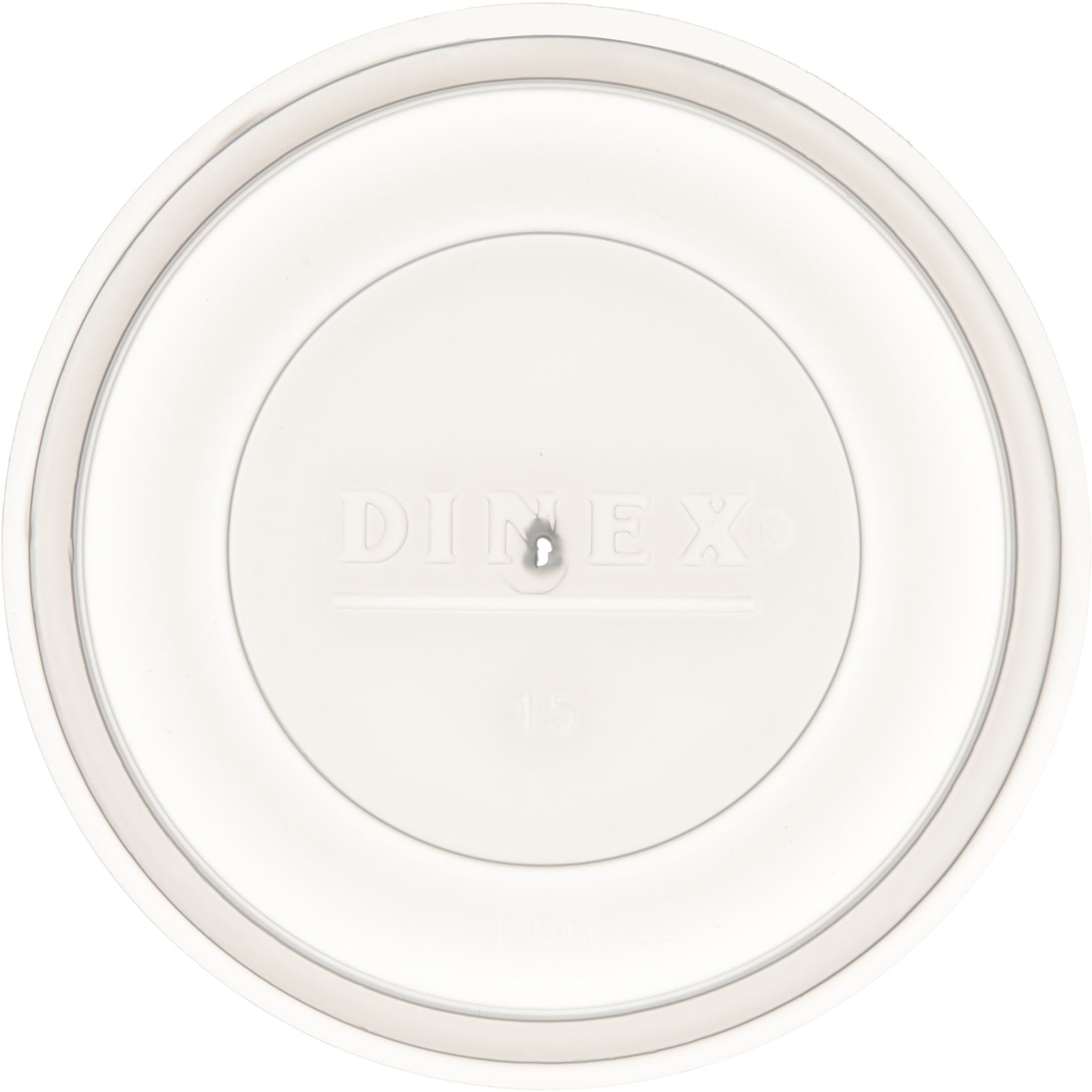 Dinex DX11988714 Translucent Tumbler Lid (1000/cs)
