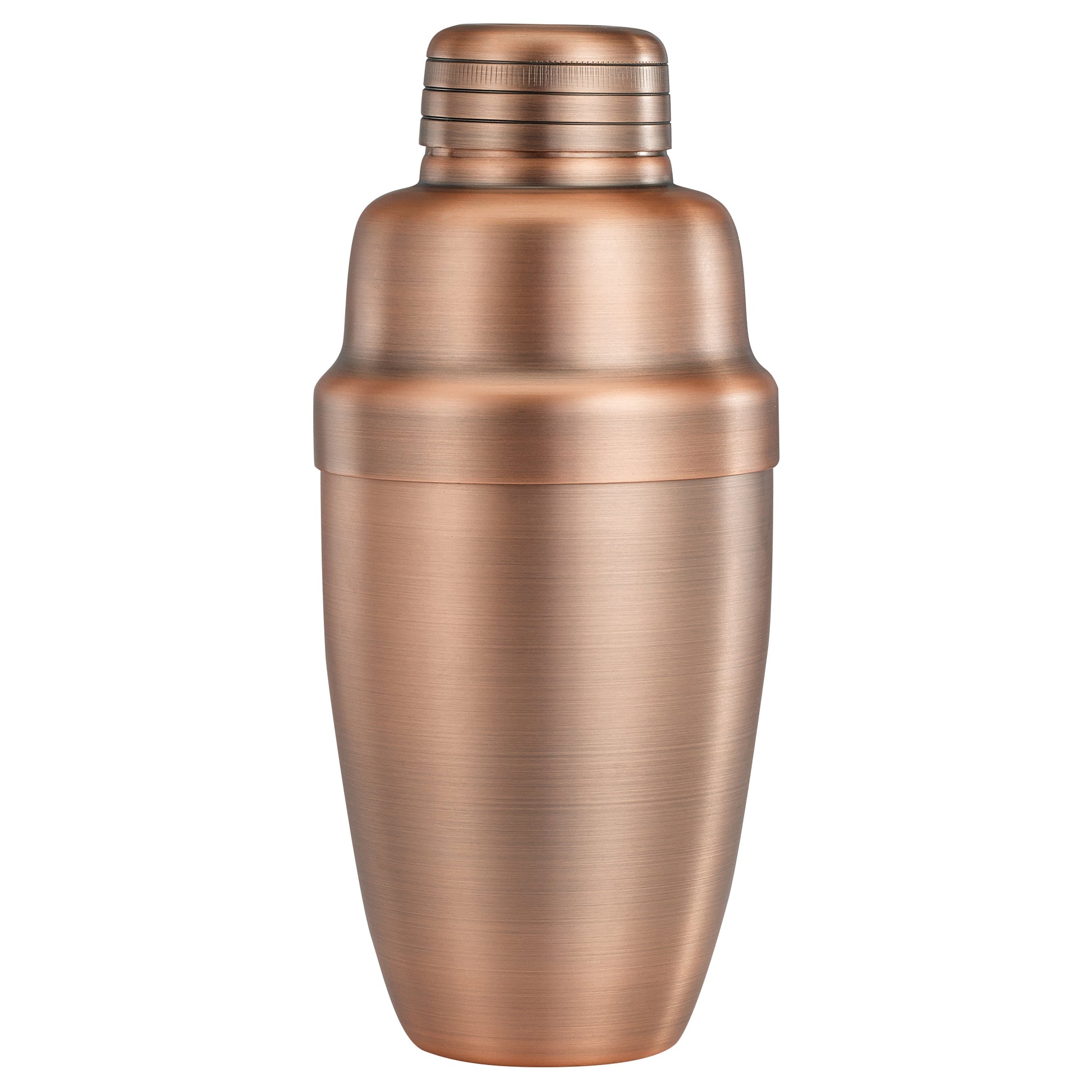 Winco BASS-16AC 16 oz. Antique Copper Finish 3-Piece After 5 Shaker Set
