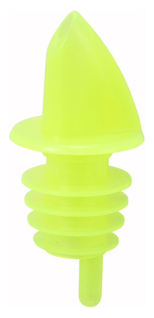 Winco PPR-2Y Yellow Free Flow Pourers