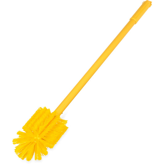 Carlisle 40003C04 30" Yellow Sparta Multi-Purpose Valve & Fitting Brush