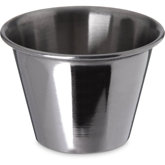 Carlisle 602500 2.5 oz Stainless Steel Sauce Cup