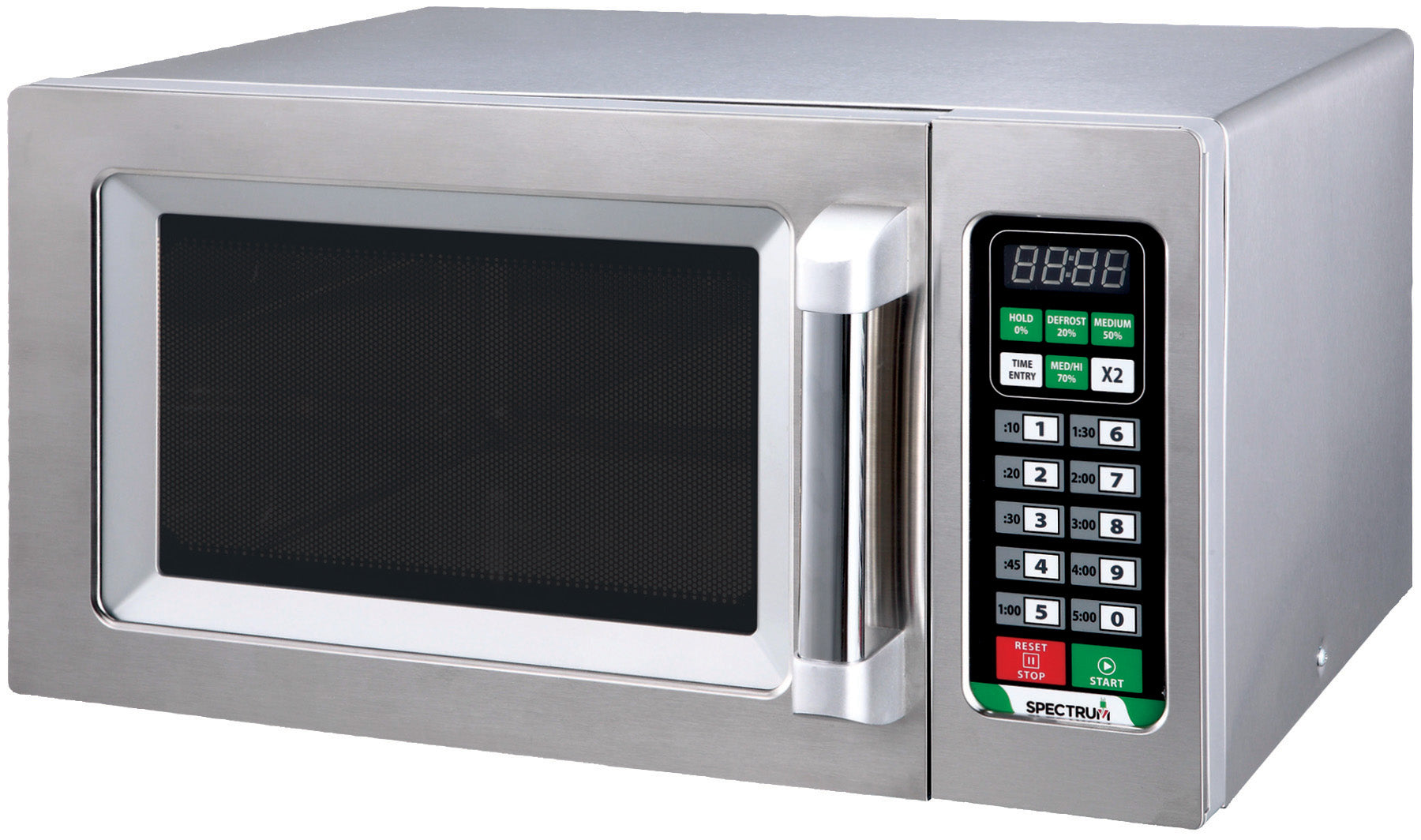 Winco EMW-1000ST Stainless Steel Touch Spectrum Commercial Microwave