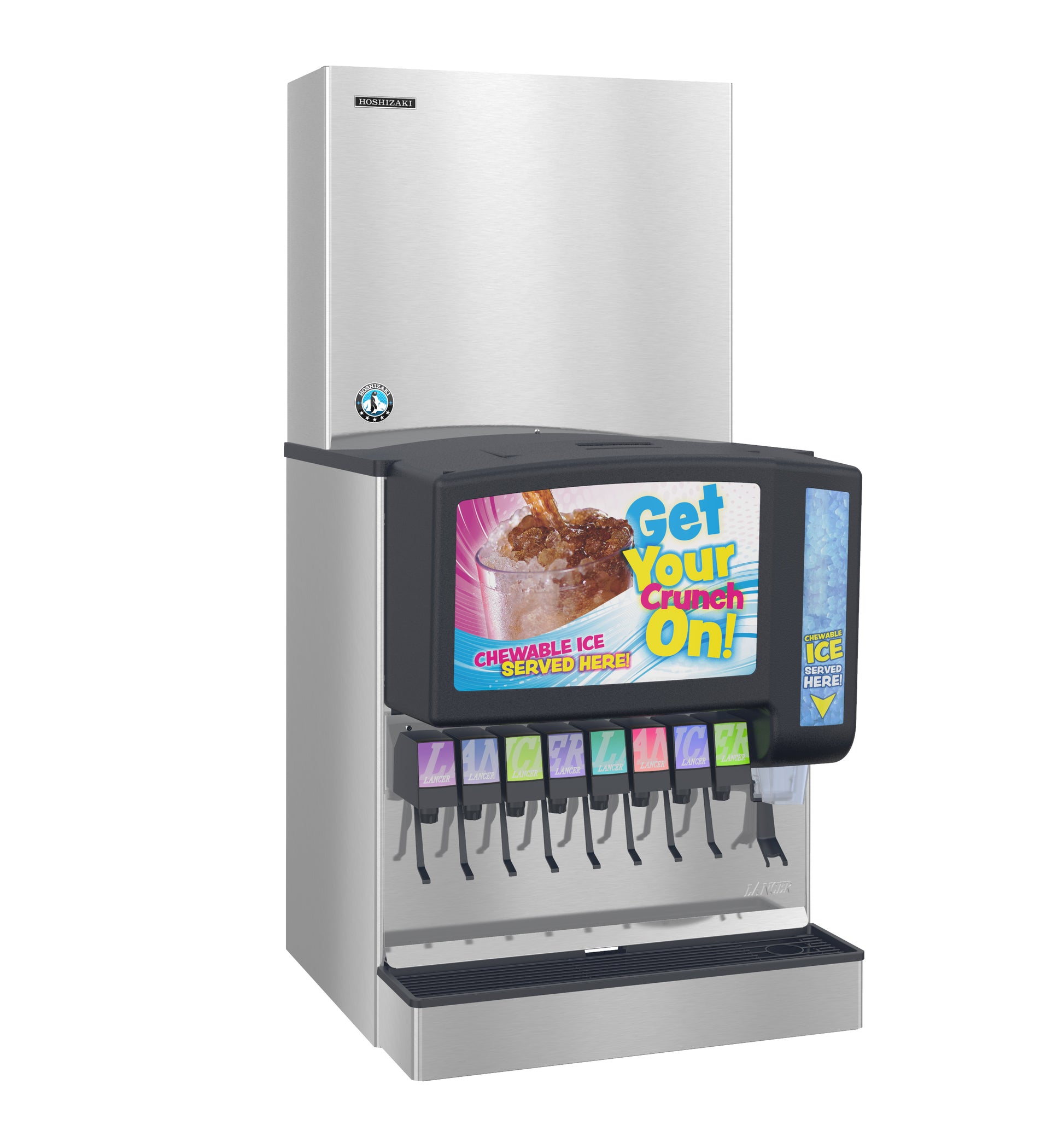 Hoshizaki FS-1001MLJ-C with SRC-10J, Cubelet Icemaker, Remote-cooled, Serenity Series