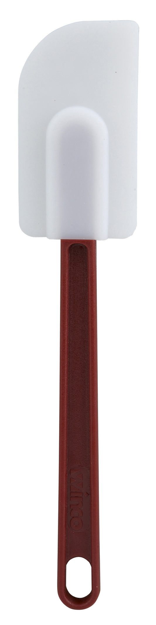 Winco PSD-10 10" Flat Blade Silicone Scraper, Heat Resistant Flat Blade Silicone Scraper, Heat Resistant