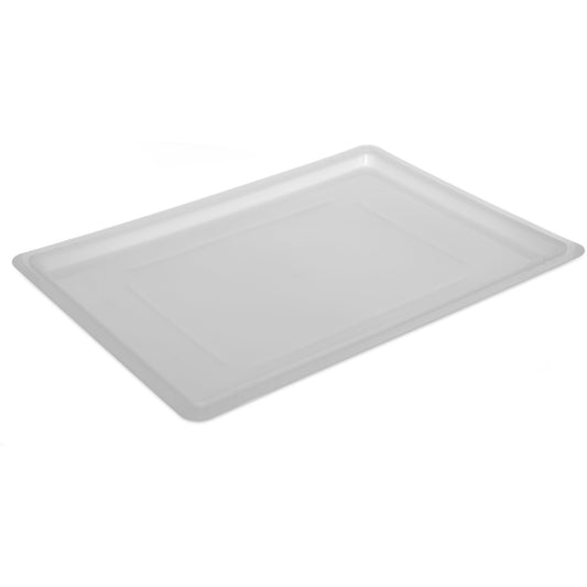 Carlisle 1064702 26" x 18" White Polyethylene StorPlus Food Storage Container "Lock-Tight" Lid