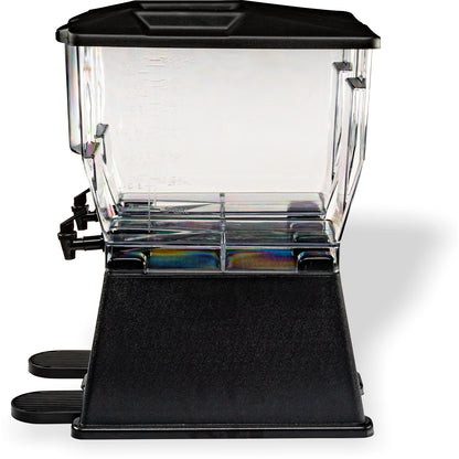 Carlisle 1085103 3.5 Gallon Black Double TrimLine Premium Beverage Dispenser