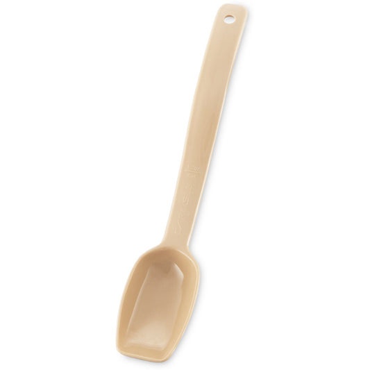 Carlisle 446006 0.5 oz 9" Beige Polycarbonate Solid Spoon