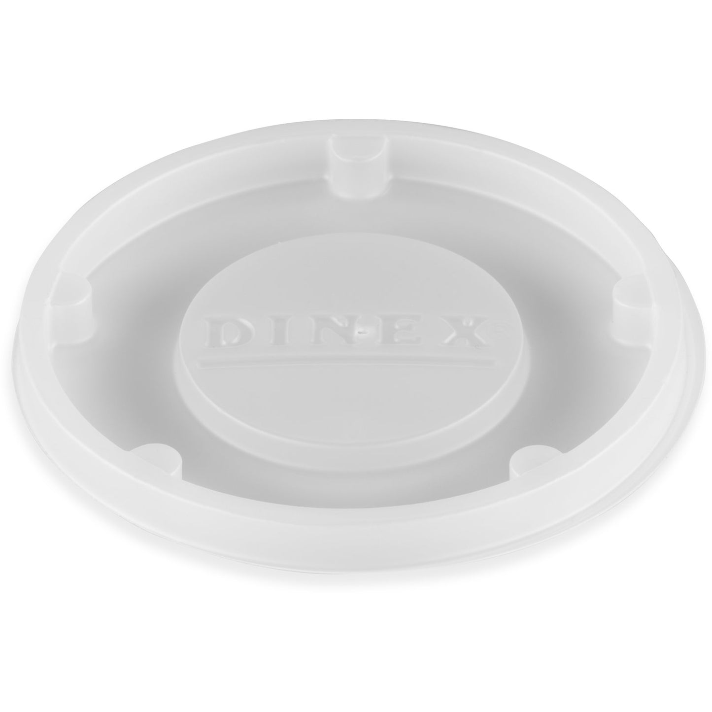 Dinex DX24019000 Translucent Disposable Lid for Fits Specific Cambro and G.E.T. Enterprises Tumblers (1500/cs)
