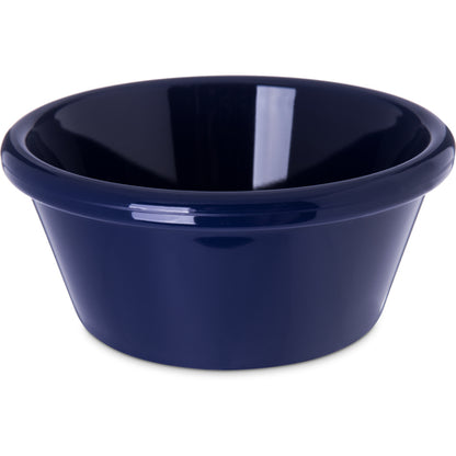 Carlisle 4312660 6 oz Cobalt Blue SAN Smooth Ramekin
