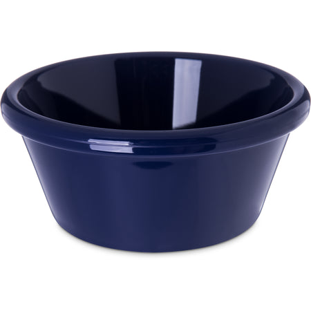 Carlisle 4312660 6 oz Cobalt Blue SAN Smooth Ramekin