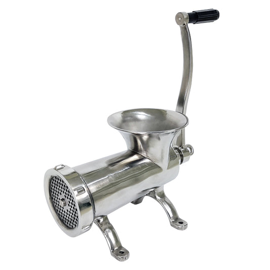 Omcan 44420 #32 Manual Stainless Steel Hand Grinder