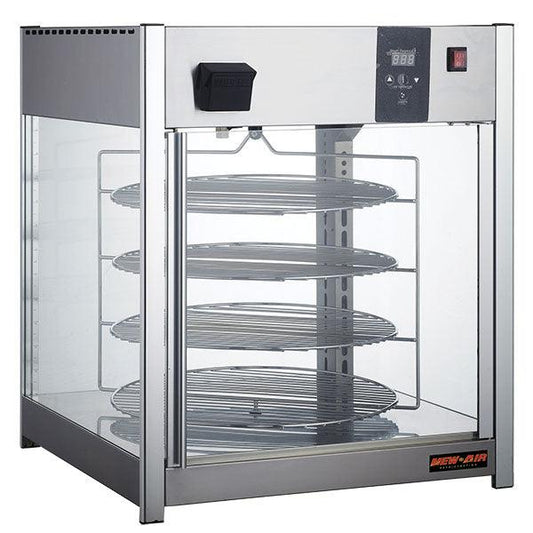 New Air NDC-25-PHT 160L 25" Countertop Pizza Warmer Display