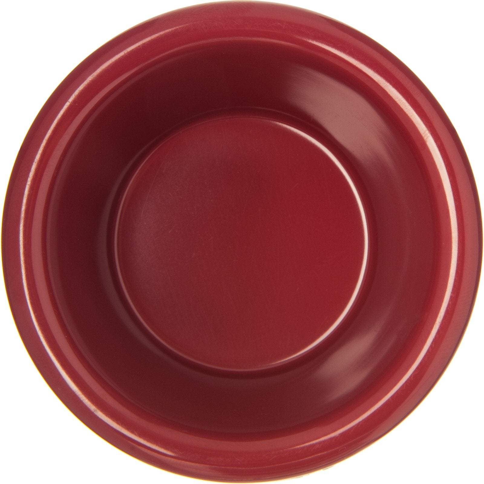 Carlisle S85258 2 oz Roma Red Melamine Smooth Ramekin