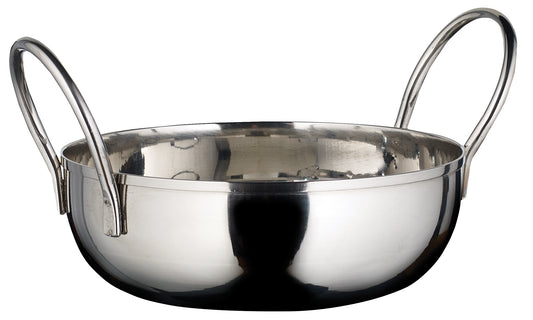 Winco KDB-5 20 oz. Stainless Steel Kady Bowl with Welded Handles