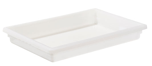 Winco PFFW-3 18" x 26" x 3" White Polypropylene Food Storage Box