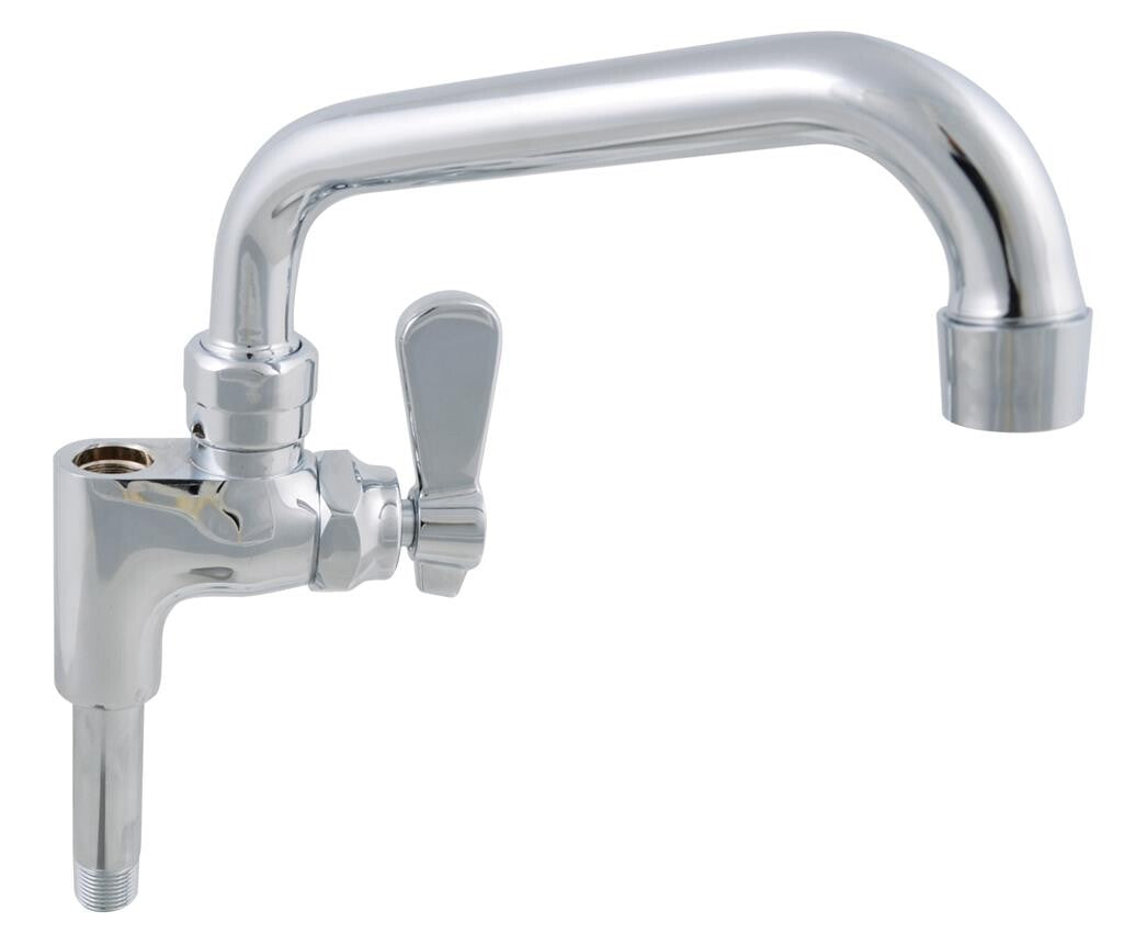 BK Resources BKF-AF-16-G Chrome-Plated Brass Optiflow Add-A-Faucet, 16" Heavy Duty Spout