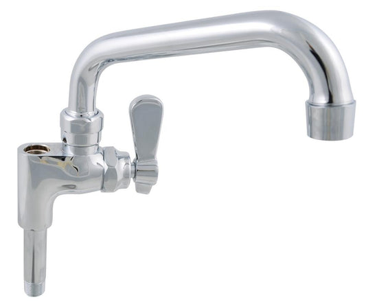 BK Resources BKF-AF-16-G Chrome-Plated Brass Optiflow Add-A-Faucet, 16" Heavy Duty Spout