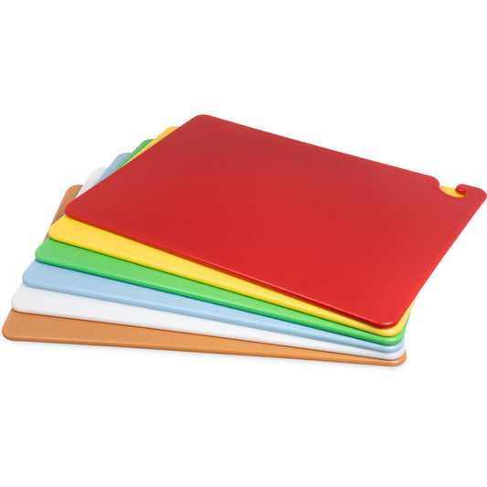 San Jamar CB1824KC 18" x 24" x 0.5" Cut-N-Carry Cutting Board