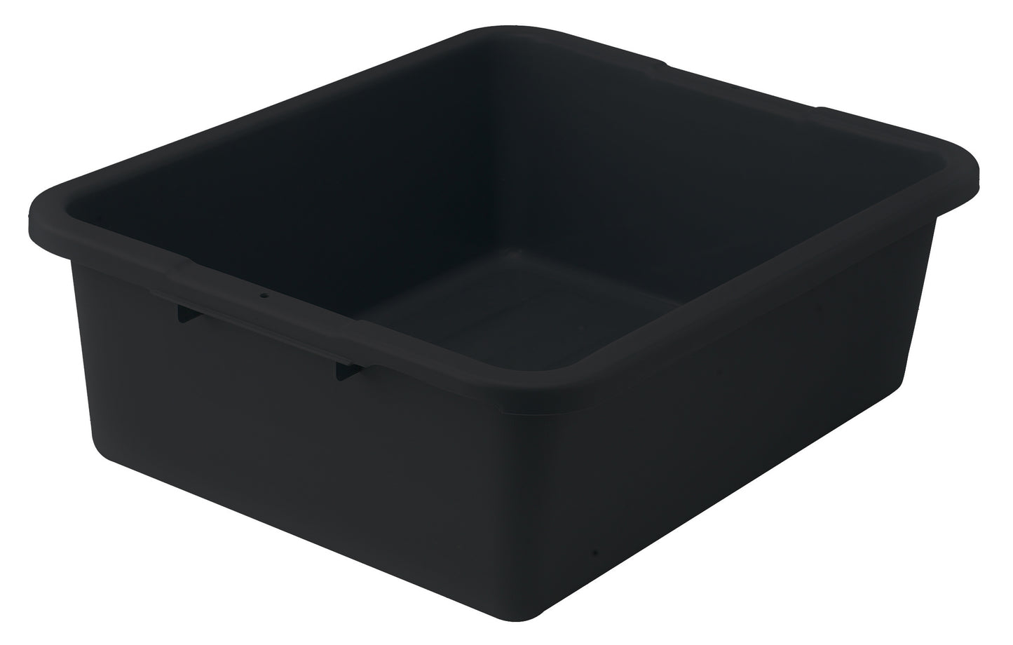 Winco PLW-7K 7" Black Heavy Duty Dish Box