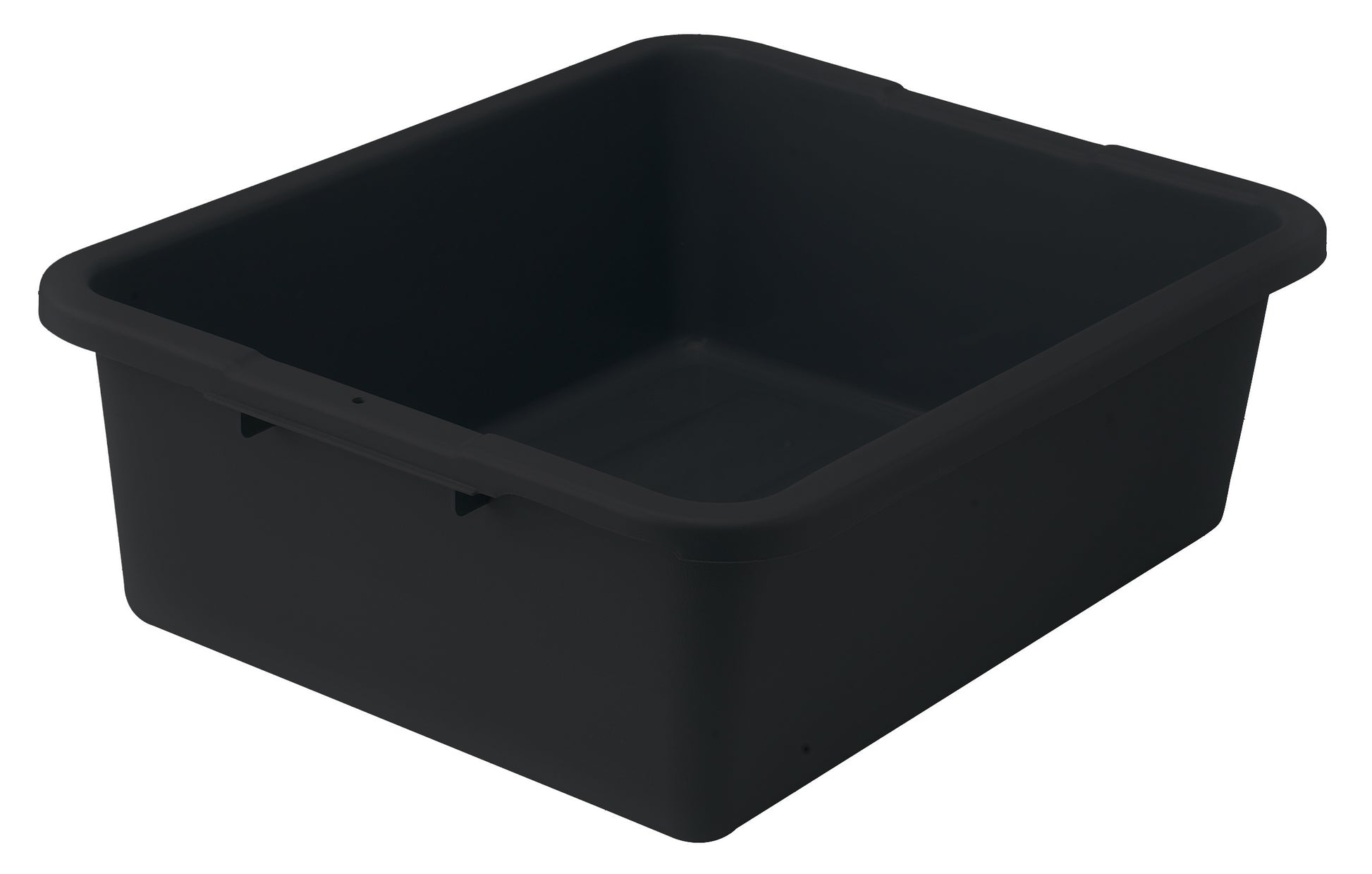 Winco PLW-7K 7" Black Heavy Duty Dish Box