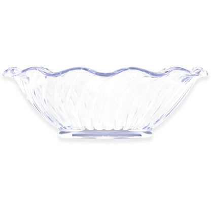 Carlisle 453107 5 oz 4-5/8" Clear SAN Tulip Berry Dish
