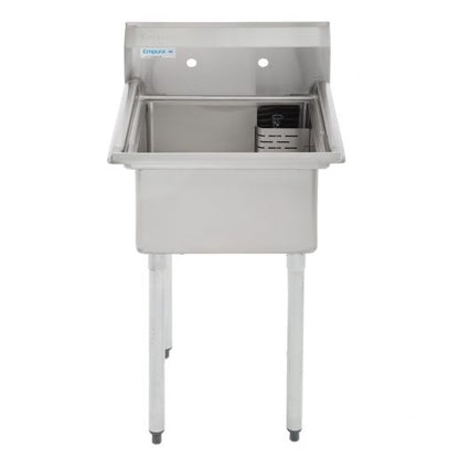 Bishop S1C181811 18" x 18" Single Compartment Sink
