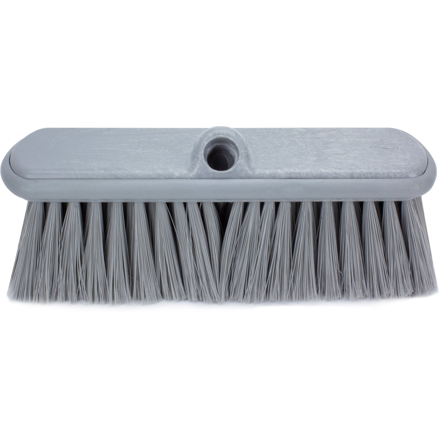 Carlisle 40050EC23 9.5" Gray Color Coded Flo-Thru Brush with Protective Bumper