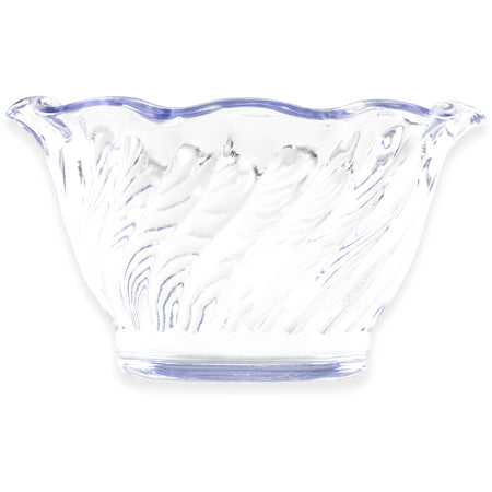 Carlisle 453207 5.4 oz 3-3/4" Clear Polycarbonate Tulip Dessert Dish