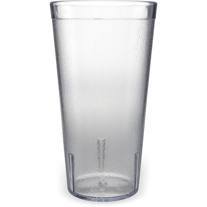 Carlisle 522007 20 oz Clear SAN Stackable Plastic Tumbler