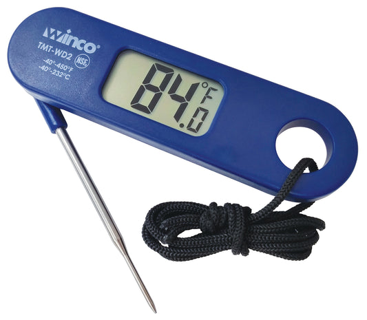 Winco TMT-WD2 Folding Probe Digital Thermometer