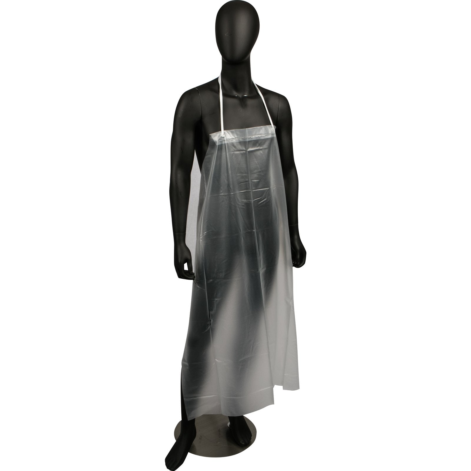 Carlisle 614DVA 12 Mil Clear Vinyl Dishwashing Apron