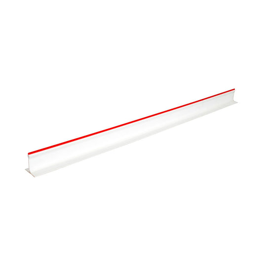 Omcan 10760 2" x 30" White Divider with Red Beading