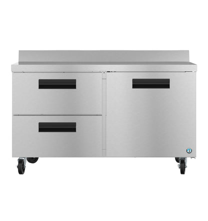 Hoshizaki WR60B-D2 Two Section Drawer/Door Combo Worktop Refrigerator