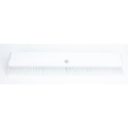 Carlisle 41890EC02 18" White Color Coded Omni Sweep Push Broom Head