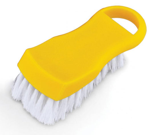 Omcan 80505 Yellow Plastic Cutting Board Brush