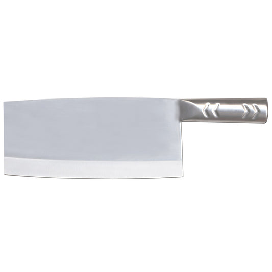 Omcan 10554 8 1/2-inch Chinese Style Cleaver with Stainless Steel Handle