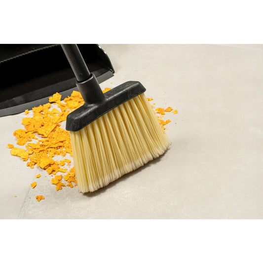 Carlisle 4686700 12" Natural Duo-Sweep Flagged Angle Broom Head
