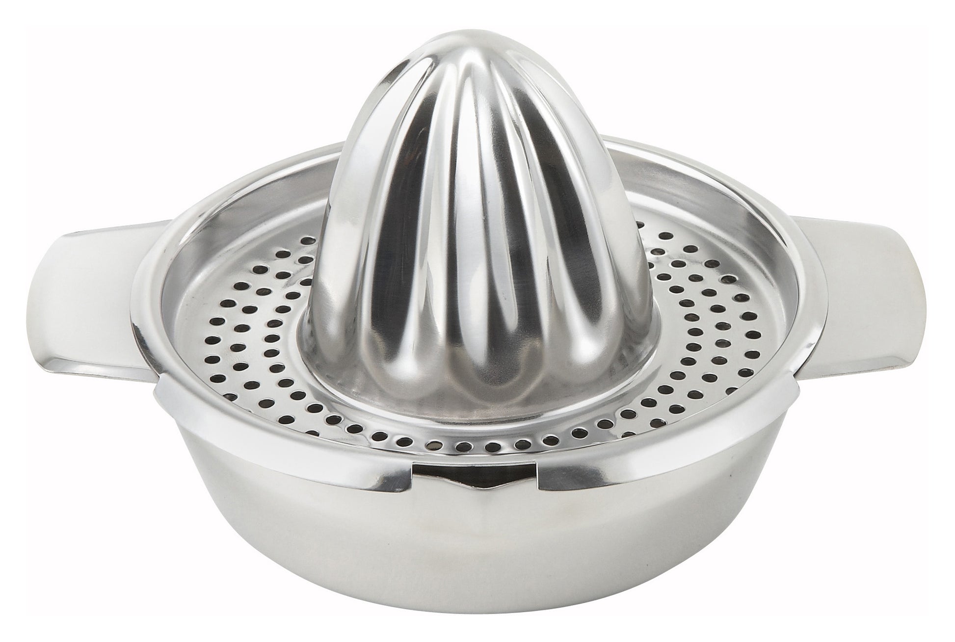 Winco JC-4 5" Stainless Steel Citrus Juicer Set