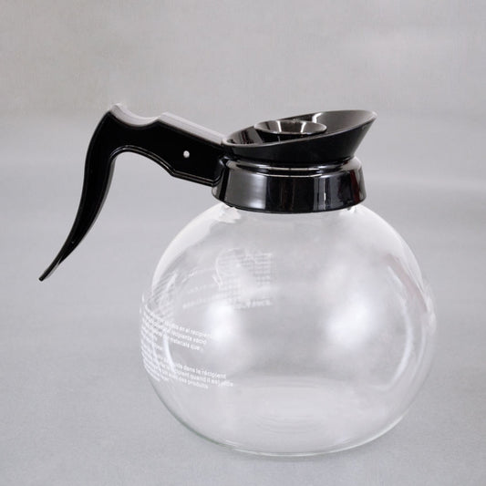 Omcan 69224 Glass Decanter for Item 44313 - Stainless Steel Coffee Maker