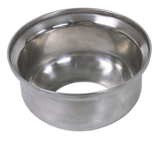 BK Resources BK-DAB Stainless Steel Floor Drain Bowl, 6-1/2" Diameter X 3-1/4"H