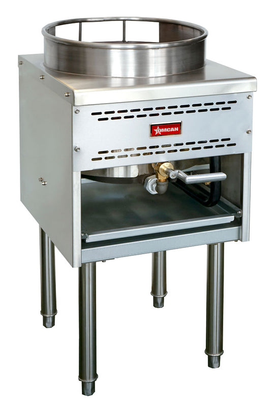 Omcan 47686 Gas Wok Range with 16" Ring