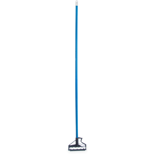 Carlisle 4166414 60" Blue Fiberglass Sparta Spectrum Quik-Release Mop Handle