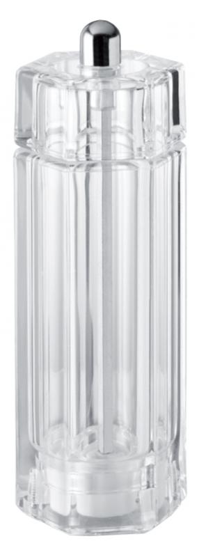 Omcan 43704 15-cm Diamond Salt Mill Acrylic Resin