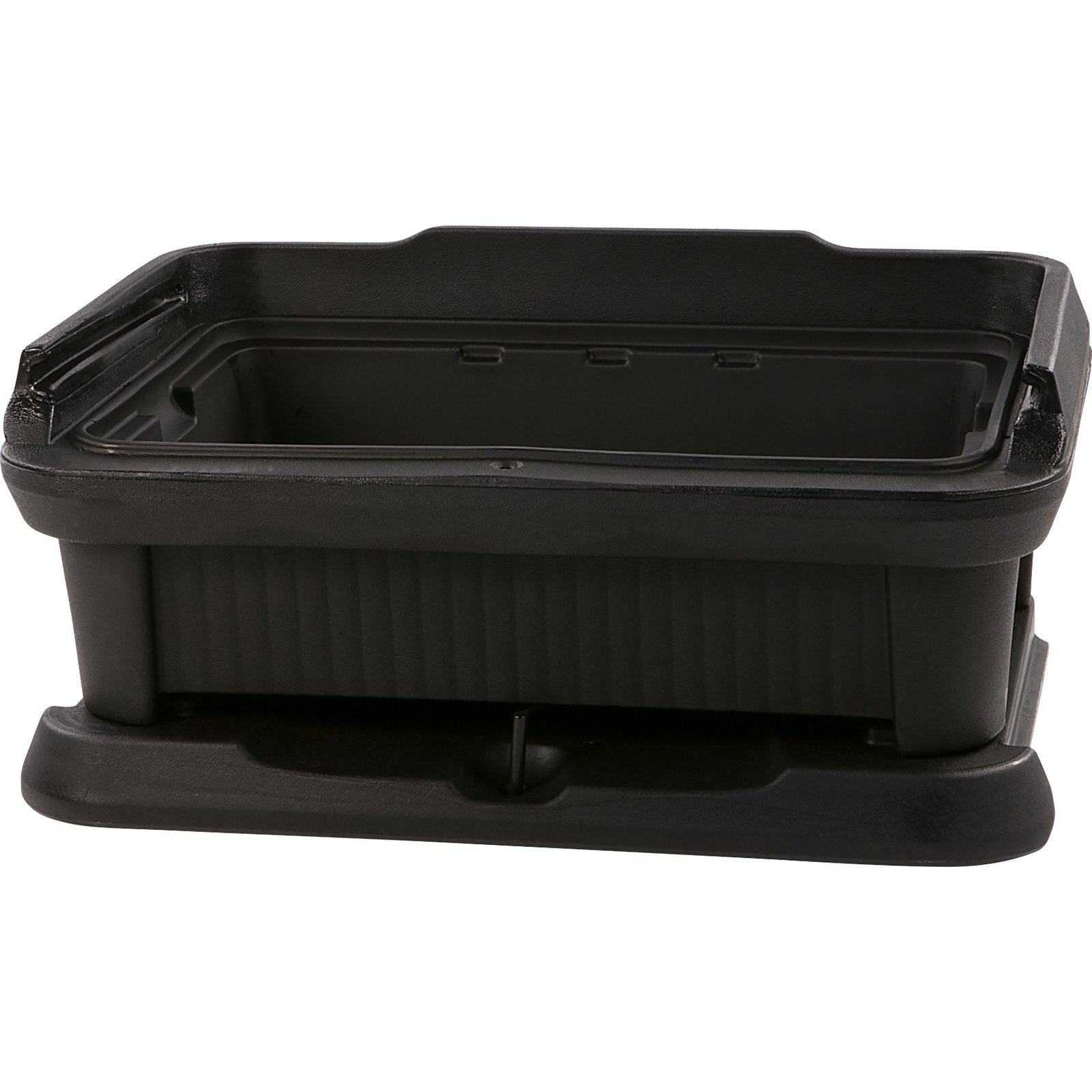 Carlisle XT140003 4" Black Cateraide Slide 'N Seal Top Loader Insulated Food Pan Carrier