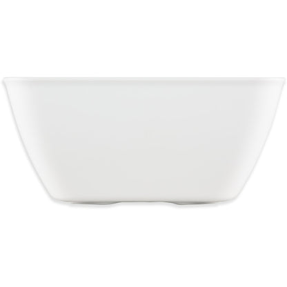 Dinex DXSB902 9 oz White Square SAN Bowl (48/cs)