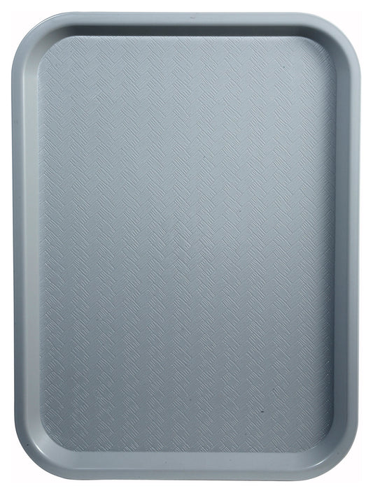 Winco FFT-1216E 12" x 16" Gray Fast Food Tray